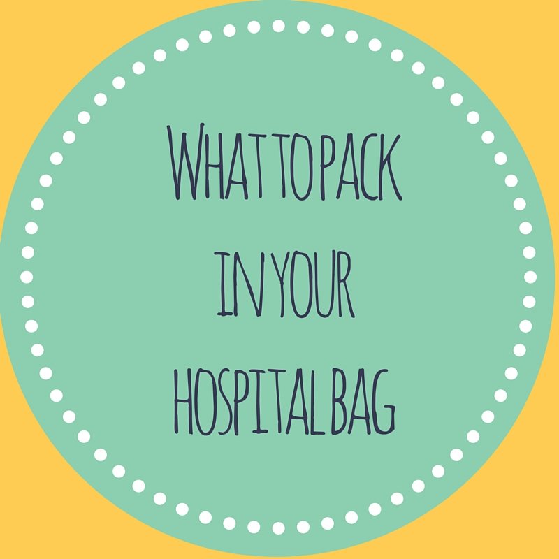 What to pack in your hospital bag badge