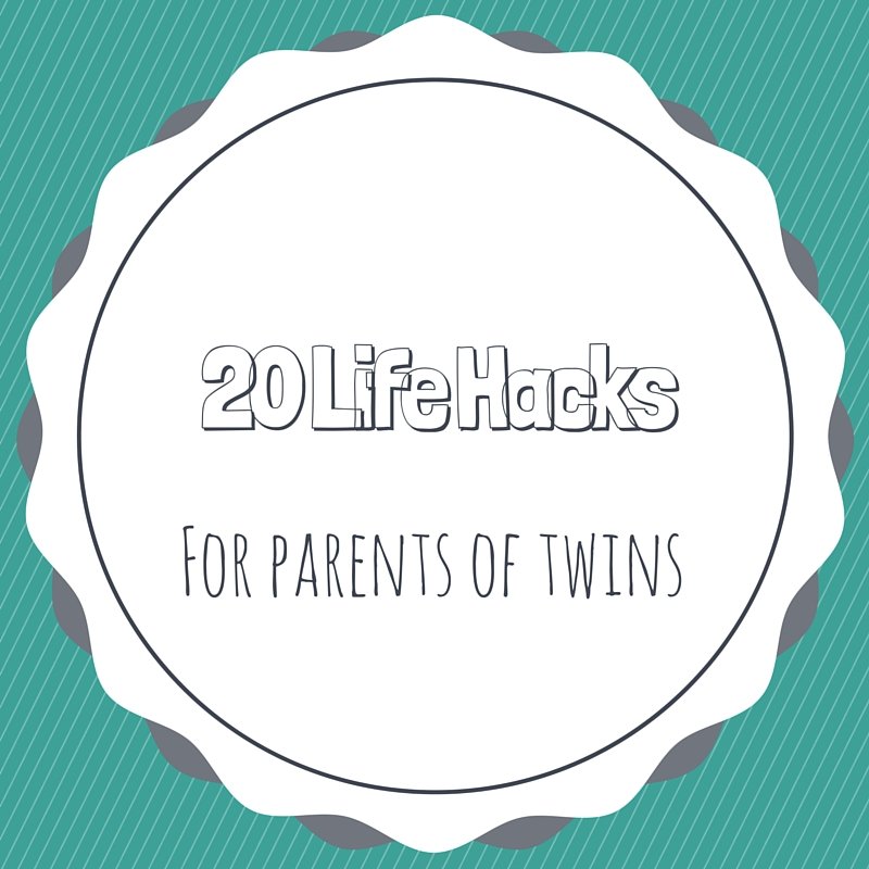 20 Life hacks for parents of twins badge