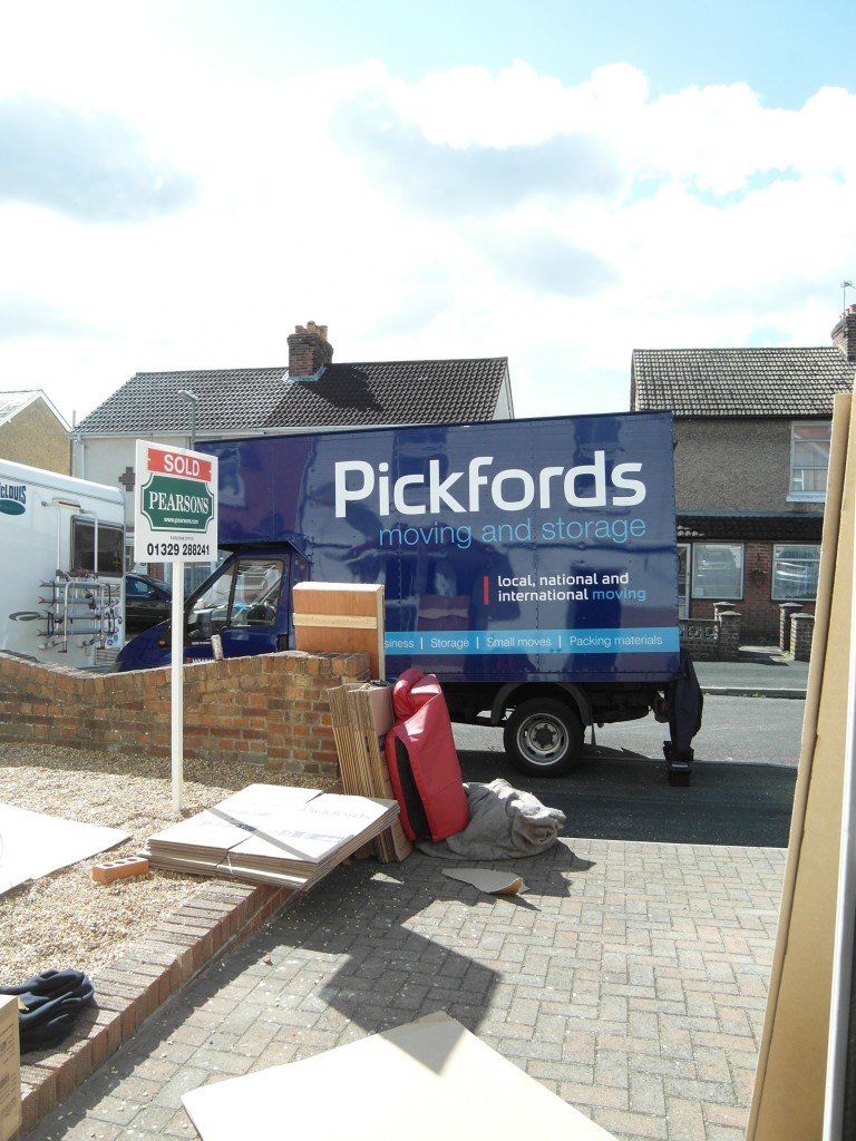 Pickfords moving van