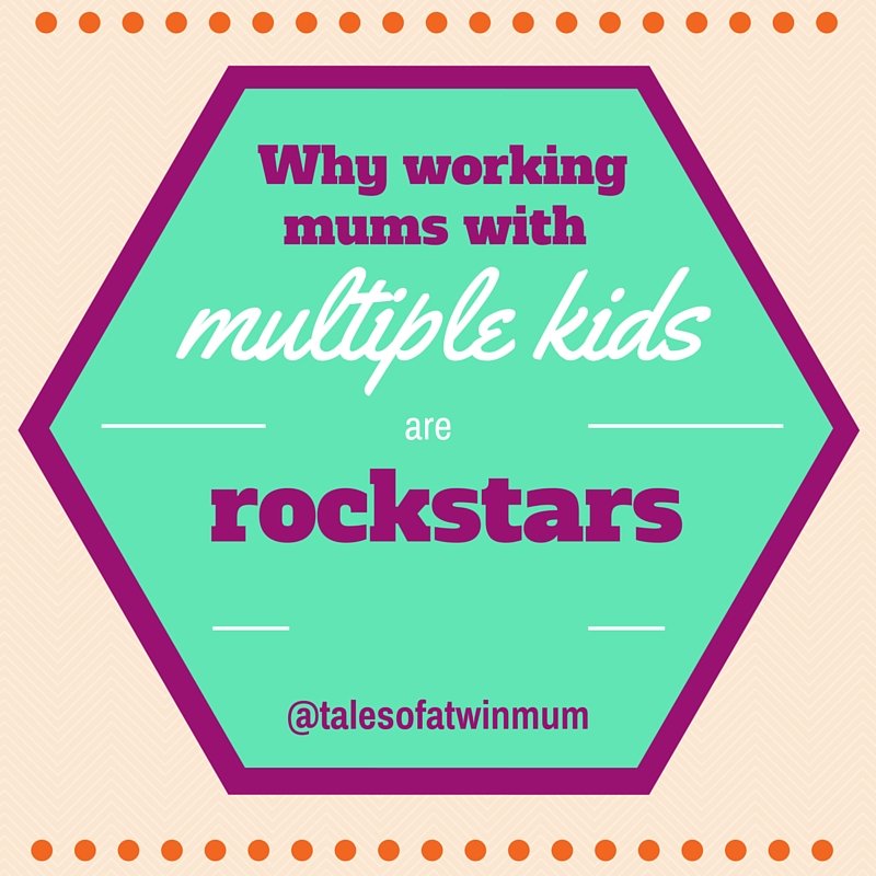 Why working mums with multiple kids are rockstars - badge