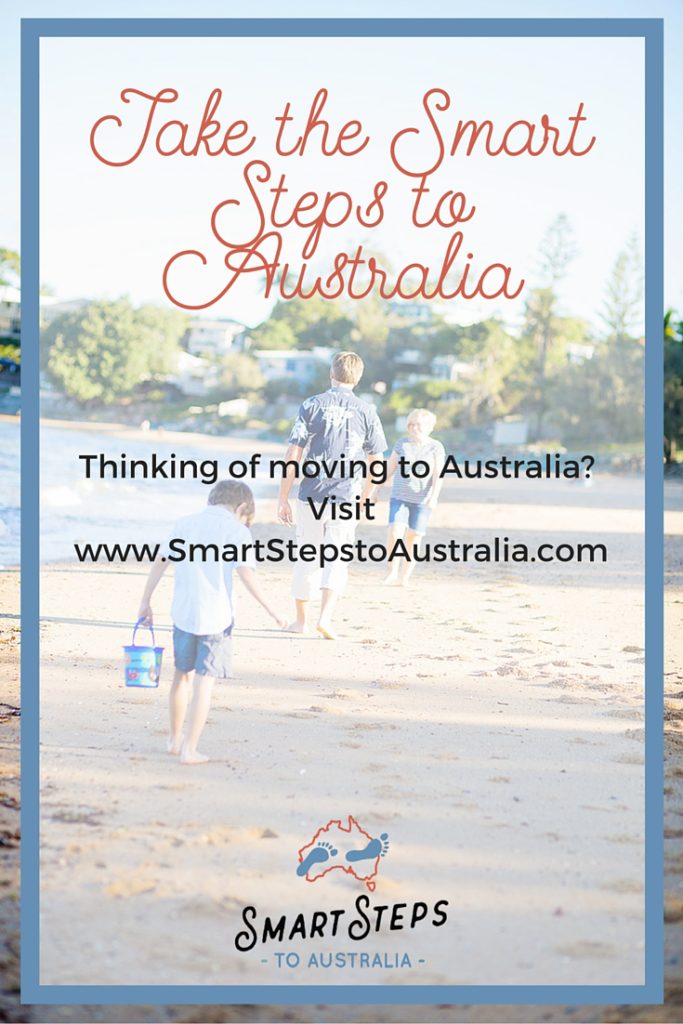 Pinterest image about emigrating to Australia - take the Smart Steps to Australia